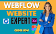 webflow website design redesign figma to webflow cms framer ecommerce expert