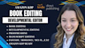 developmental editor fiction romance novel nonfiction memoir self help book edit