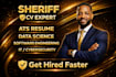 an ats resume for data science, IT, software engineering and cybersecurity jobs