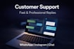 manage your customer support and chats