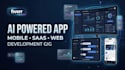 develop ai powered mobile app, ai saas app, ai web app