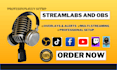 setup obs studio, streamlabs for twitch, whatnot, overlay for youtube podcast