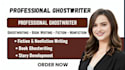 ghostwrite up to 50k non fiction ebook self help,  ebook writer and fiction book