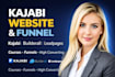 build kajabi website kajabi course setup builderall funnel leadpages