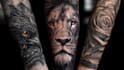 create professional tattoo design in realism style