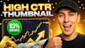 design high CTR finance and trading youtube thumbnail