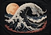 create a japanese t shirt illustration