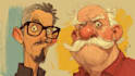 draw nice cartoons and caricatures