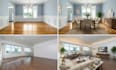 do virtual staging and virtual renovation for empty rooms