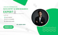 be your expert data entry and web research assistant