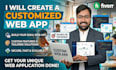 create a customized web app