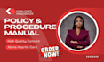 write home care policy and procedure manual for licensing approval