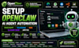 setup openclaw ai agent automation, whatsapp, telegram, n8n, claude code app fix