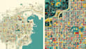 do map design for custom events, festivals, and vector map illustrations