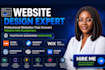 build duda website, showit, ecwid, wix, squarespace, wordpress landing page, SEO