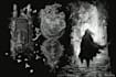 create dark art, metal, gothic illustration
