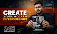 create a modern flyer design that gets attention