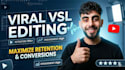 be your professional talking head vsl video editor in after affects