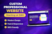 build a modern responsive website