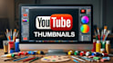 design viral eyecatching you tube thumbnail