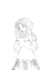 draw a black and white fan art