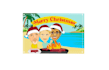 create christmas caricature design