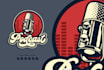 do modern wonderful creative podcast logo
