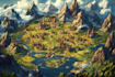 create your fantasy city map