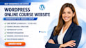 build, wordpress online course website design, wordpress membership site setup