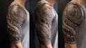 create your custom tribal polynesian tattoo sleeve