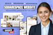 build squarespace website design squarespace redesign ecommerce website