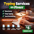 fast and accurate typist PDF to word data entry