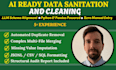 clean, merge, and structure messy data for ai training and python models