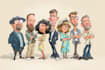 draw a caricature, cartoon caricatures