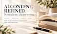 humanize and edit ai content for natural, clear writing