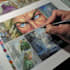 draw professional comic book pages