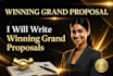 write winning grant proposals, research and secure funding