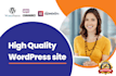 create wordpress website for business