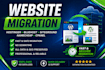 migrate website to hostinger, bluehost, siteground, namecheap or cpanel fast