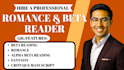 beta read your romance, fantasy beta reader, alpha beta reader, and sci fiction