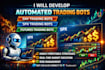 develop profitable day trading bot, spx trading, tradovate, futures trading bot