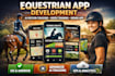 build an equestrian app with ai motion tracking and horse training features