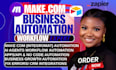fix made com scenario setup make com automation airtable zapier make com chatbot