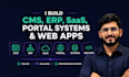develop cms, erp, saas, portal systems or web app