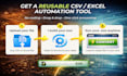 build a reusable excel or CSV cleaning automation