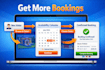build bounce house website with booking and payment system