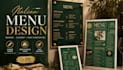 design luxury italian restaurant menu