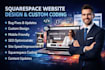edit fix bug update design squarespace website sqaurespace coding website