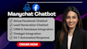 build a facebook messenger chatbot using manychat