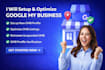 setup google my business, optimize gmb, reinstate gmb, gmb profile verification